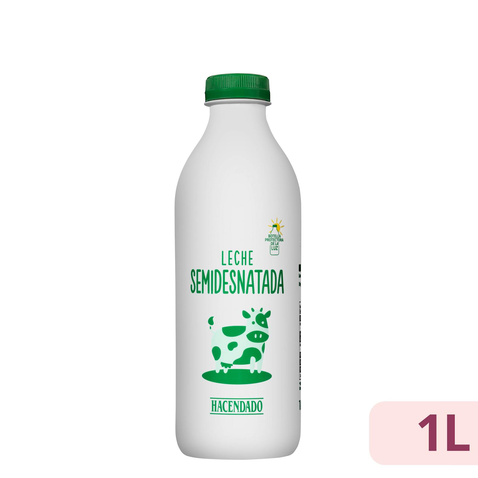Lait frais demi-écrémé Hacendado