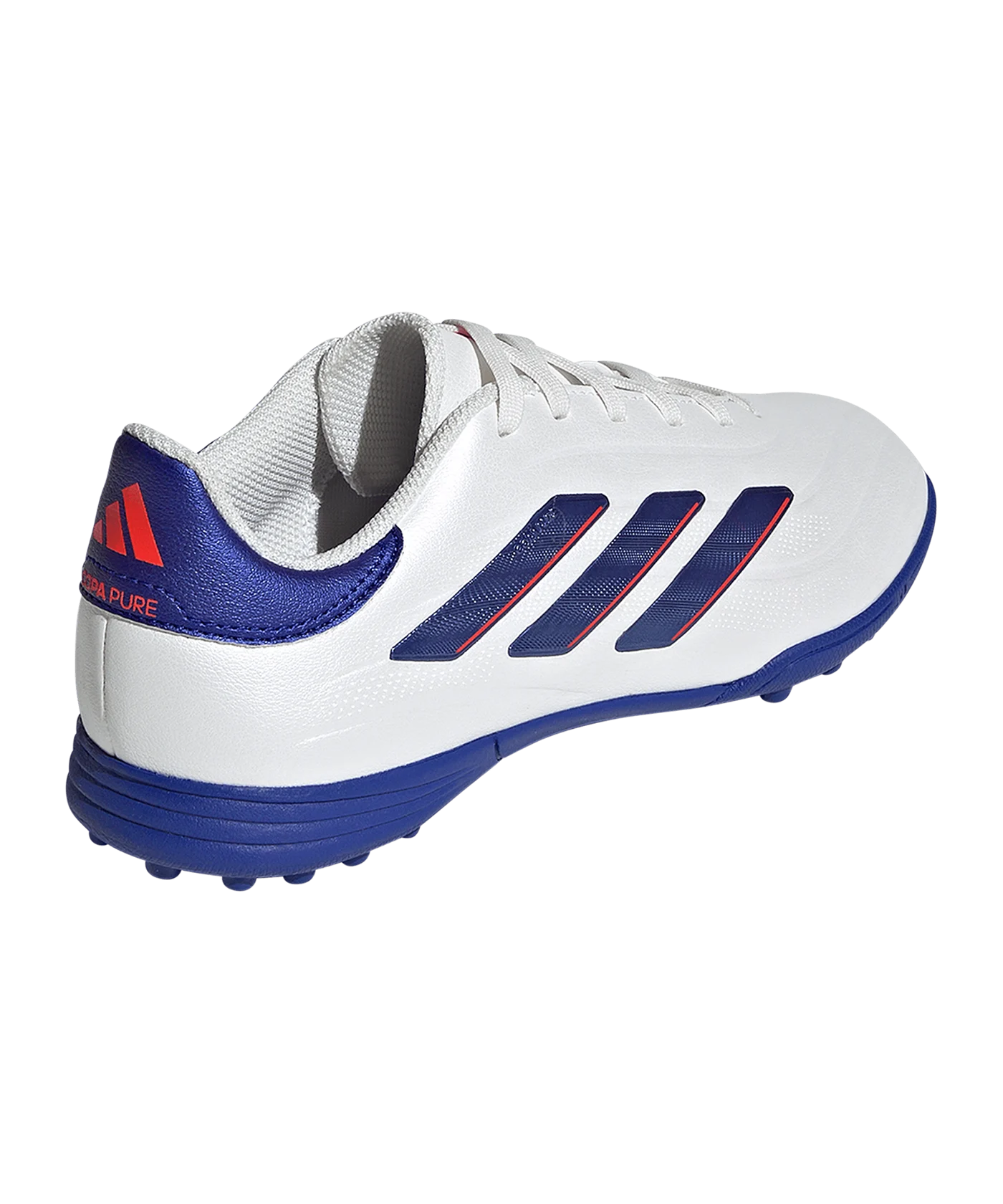 adidas COPA Pure 2 League TF Advancement Kids Weiss Blau