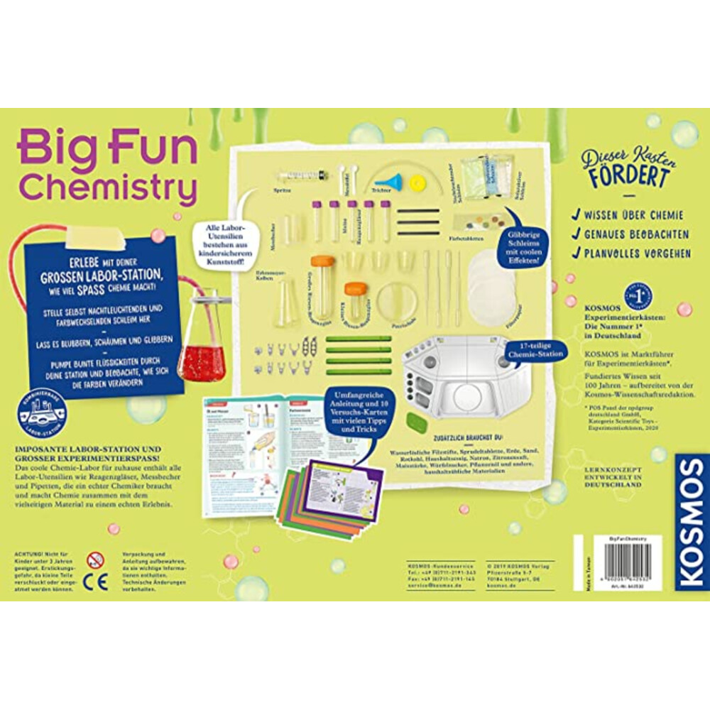 Kosmos Big Fun Chemistry Chemiestation 1 stuk