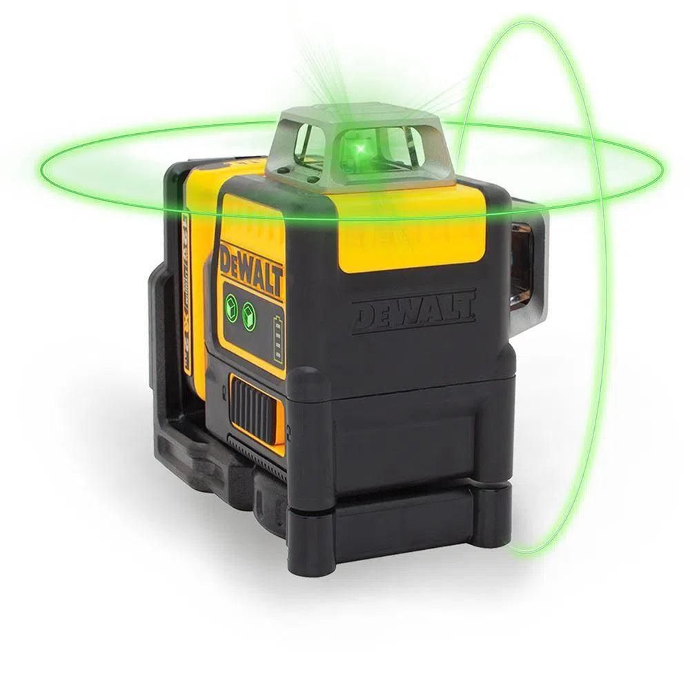 DeWALT DCE0811D1G Zelfnivellerende multi kruislijnlaser groen 12V XR 2.0Ah in TSTAK