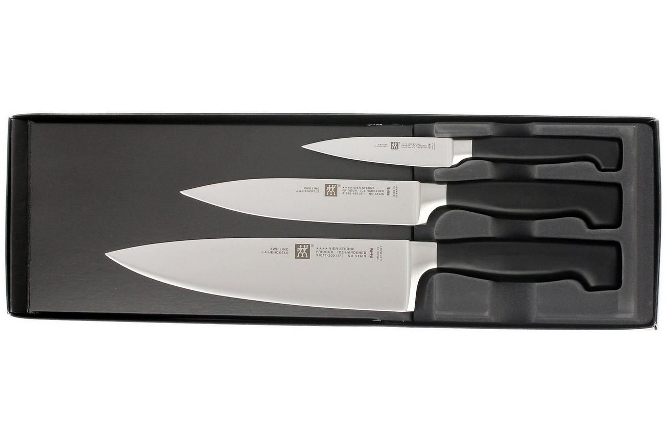Zwilling J.A. Henckels Four Star-messenset 3-dlg