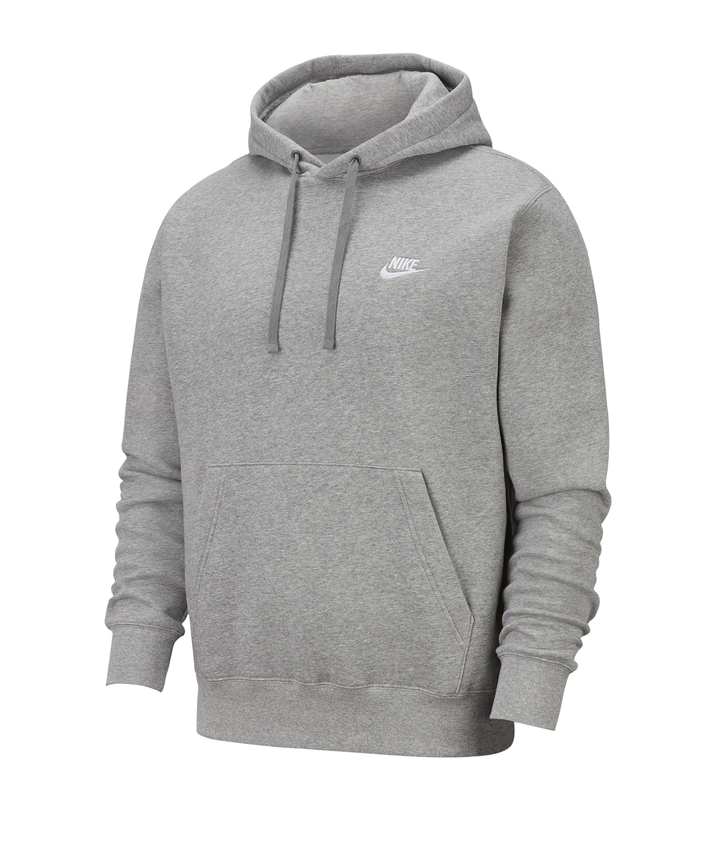 Nike Club Fleece Hoody Grau F063