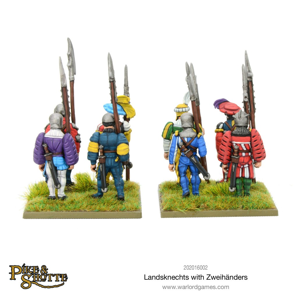 Pike & Shotte - Landsknechts with Zweihanders