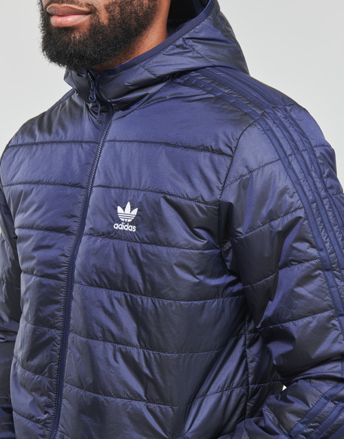 adidas Originals - PAD HOODED PUFF - Marine