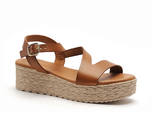 Eva frutos nu pieds talons femme 742 marron