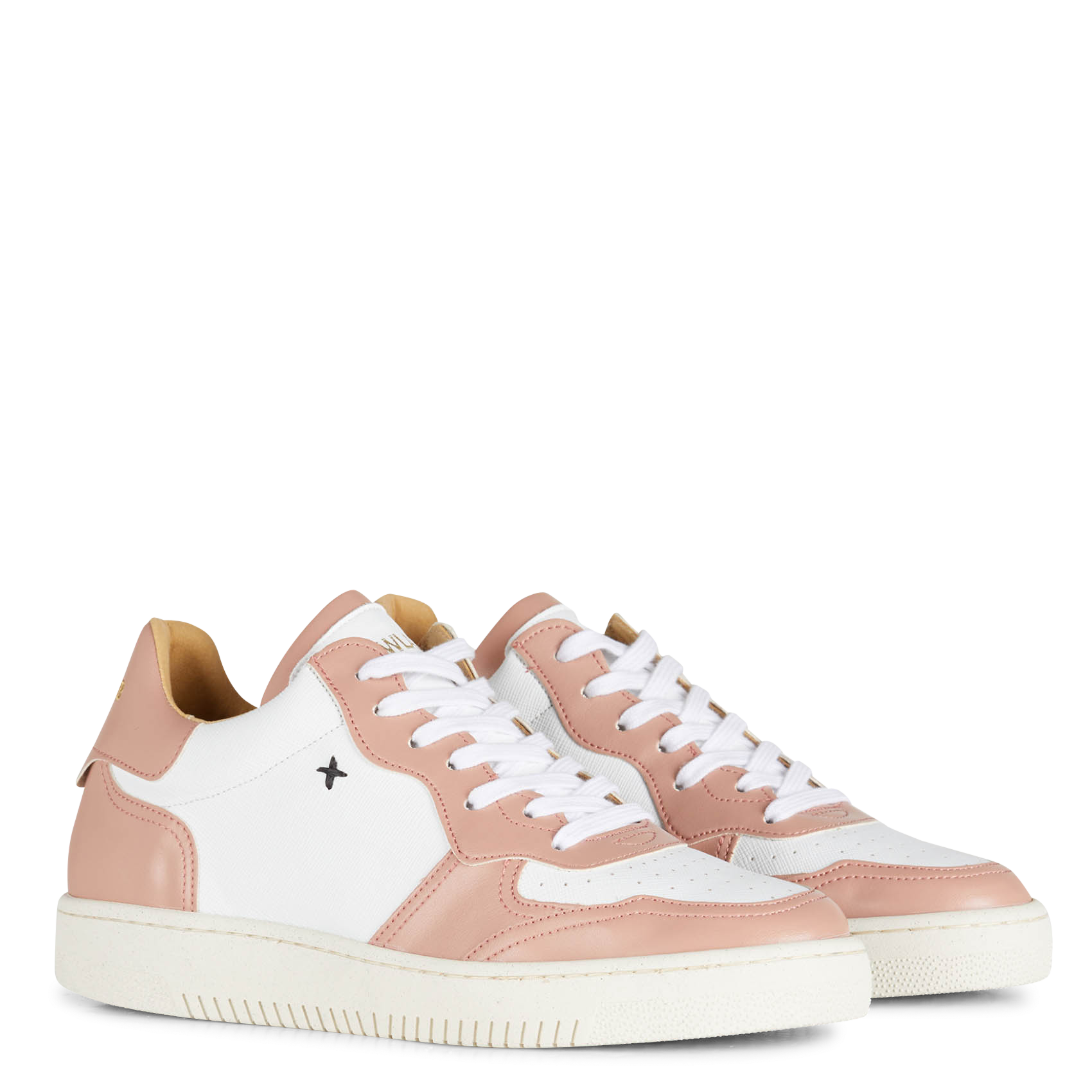 NL11 - Baskets basses en cuir | Beige