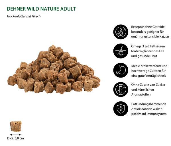 Dehner Wild Nature Trockenfutter für Katzen