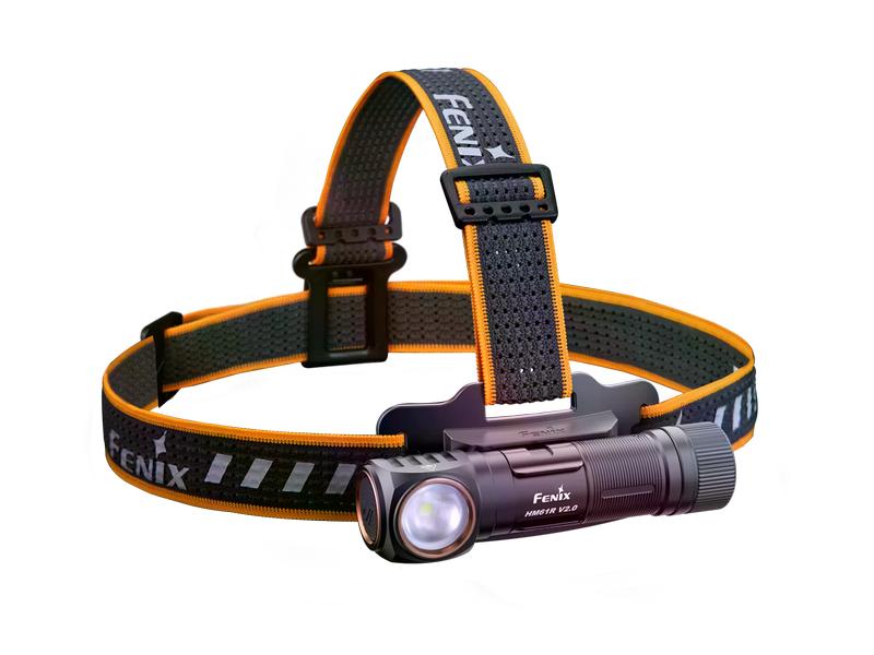 Fenix Stirnlampe HM61R V2.0 Schwarz Kopflampe