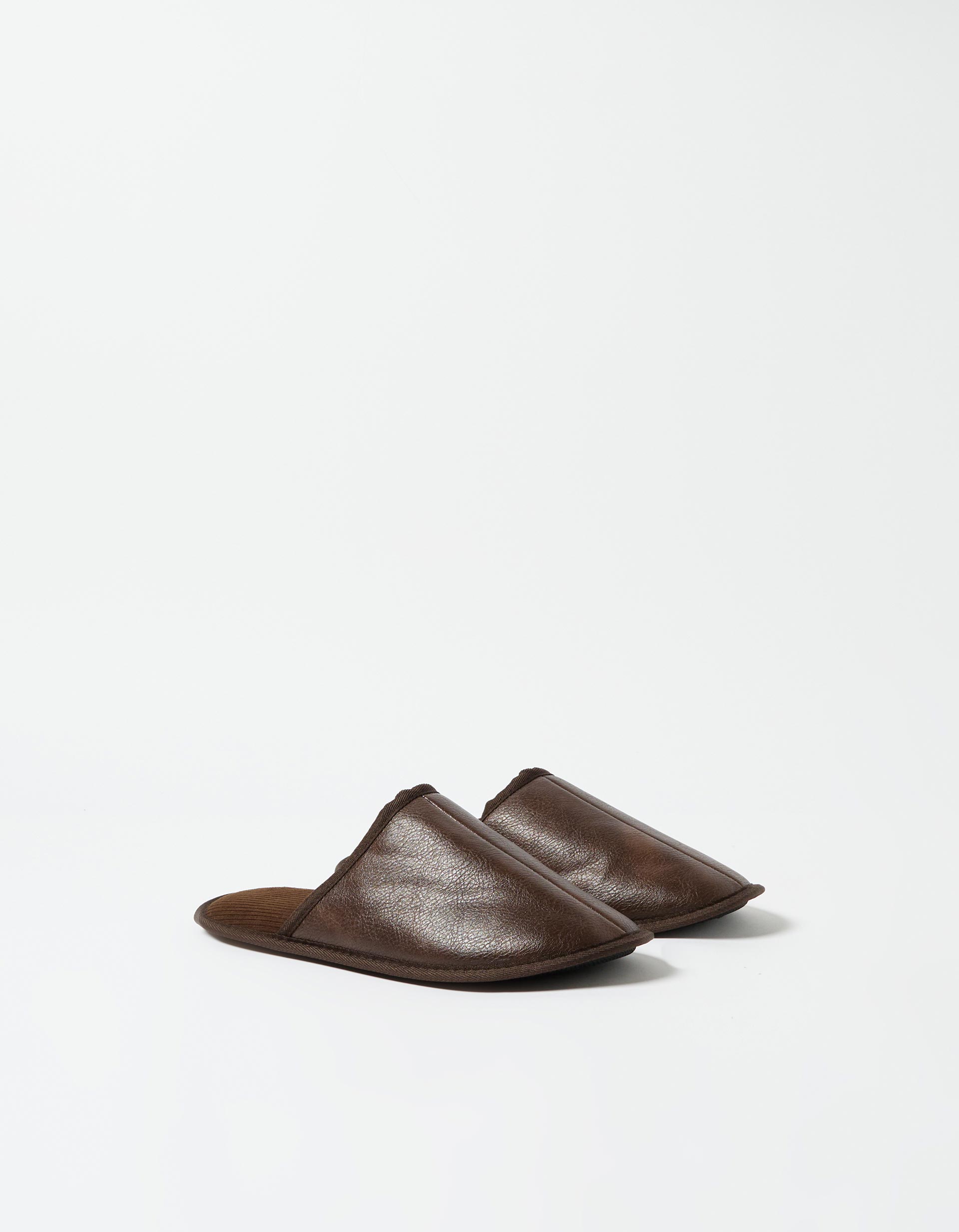 Chinelos de Quarto, Homem, Castanho