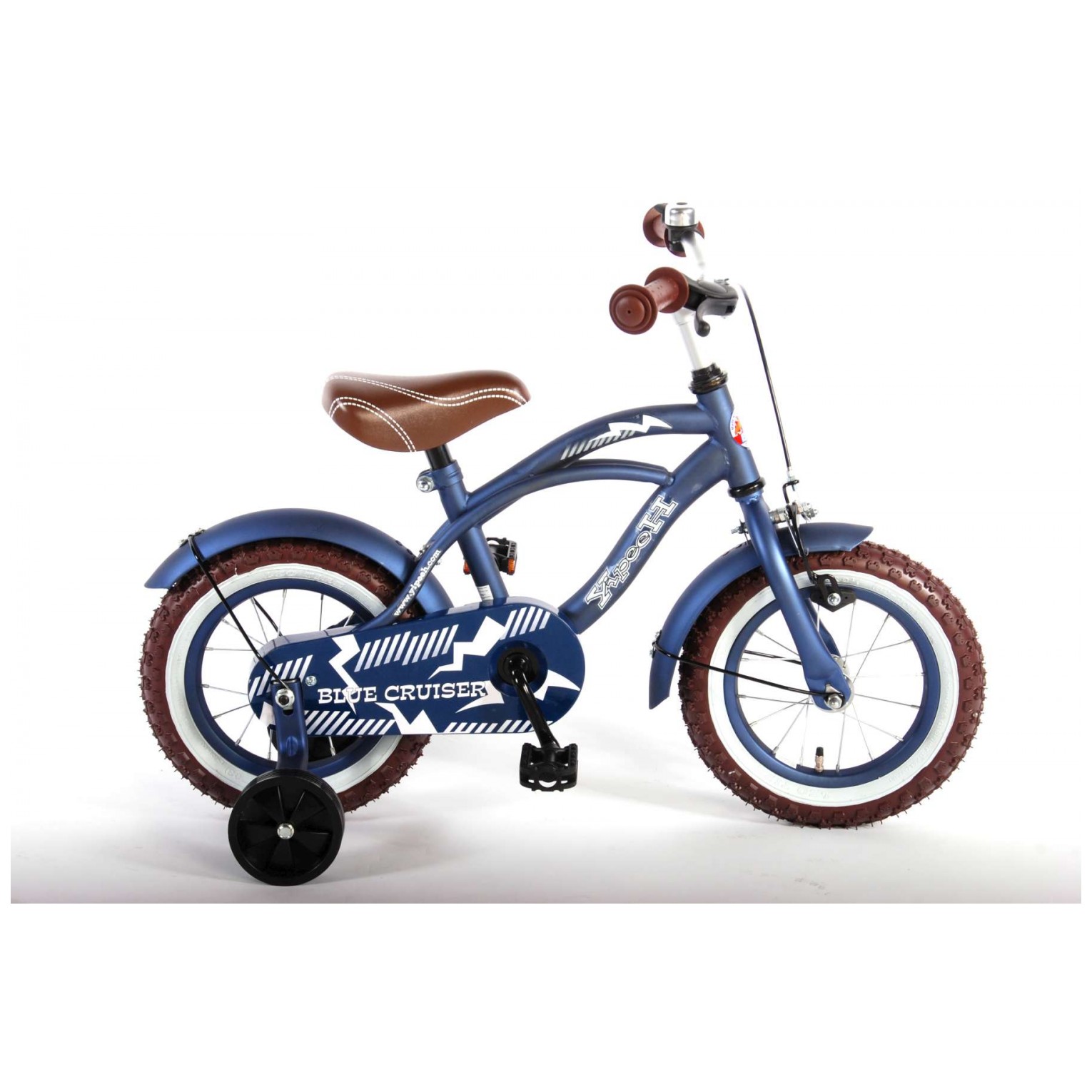 Volare Blue Cruiser Fiets - 12 inch - Blauw