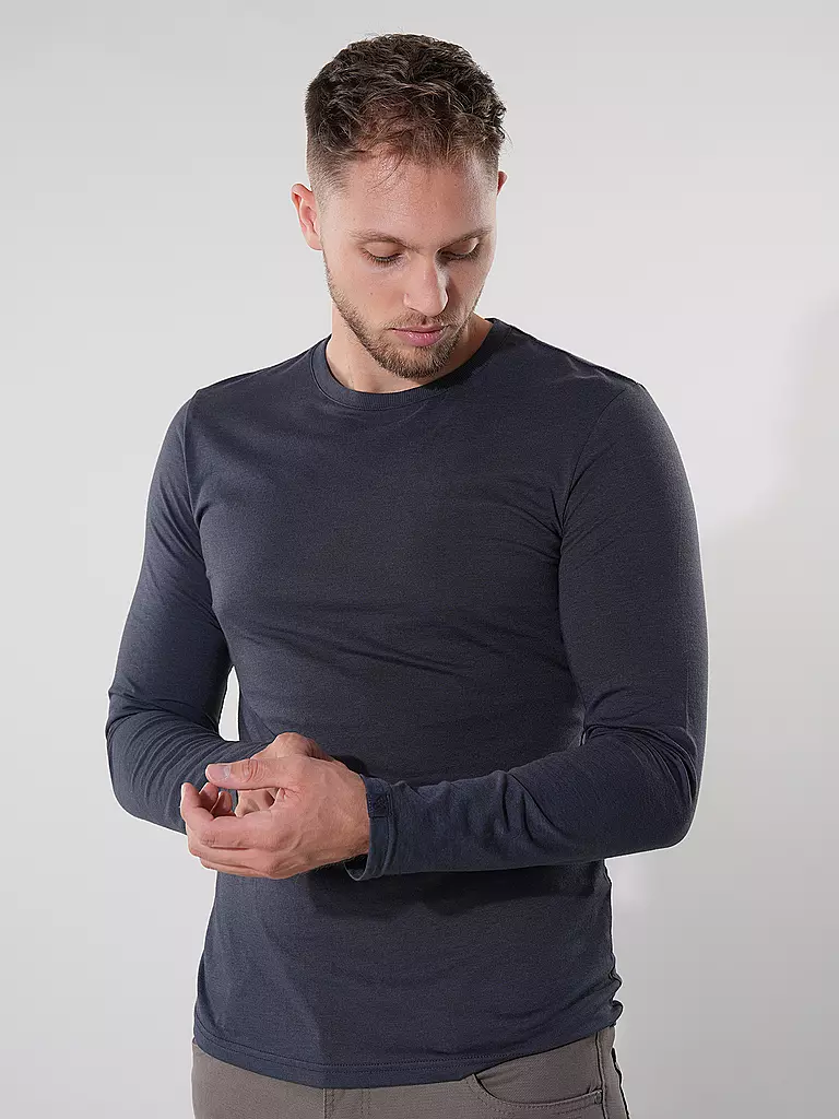 RAGWEAR Langarmshirt ZACHARI dunkelblau