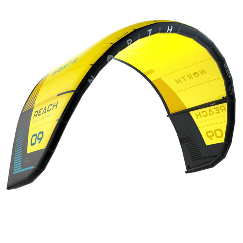 AILE DE KITESURF NORTH REACH 2024 SUNSET YELLOW