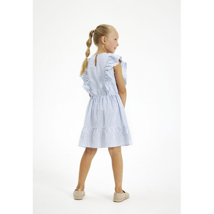 The New TNKai S_ L Dress Blue fog