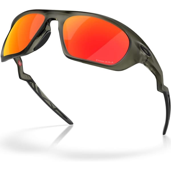Lunette vélo OAKLEY LATERALIS MATTE OLIVE INK/PRIZM RUBY