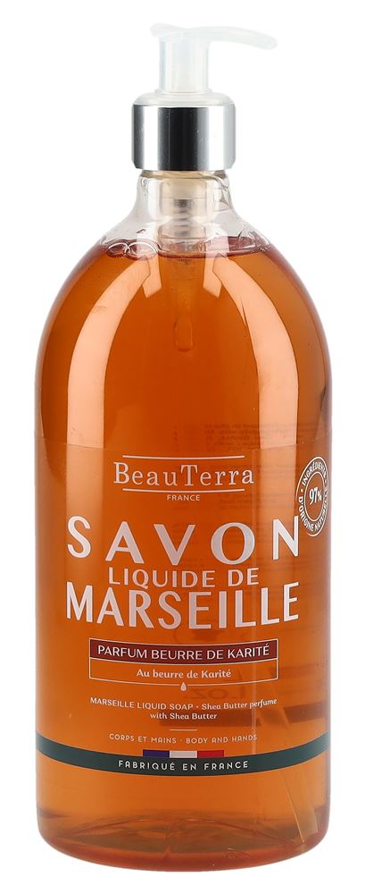 BEAUTERRA Flüssigseife Marseille liq Sheabutter Fl 1000 ml