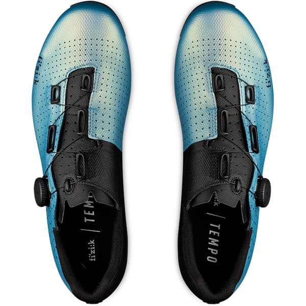 Chaussure vélo route FIZIK TEMPO DECOS CARBONIRIDISCENT BLUE