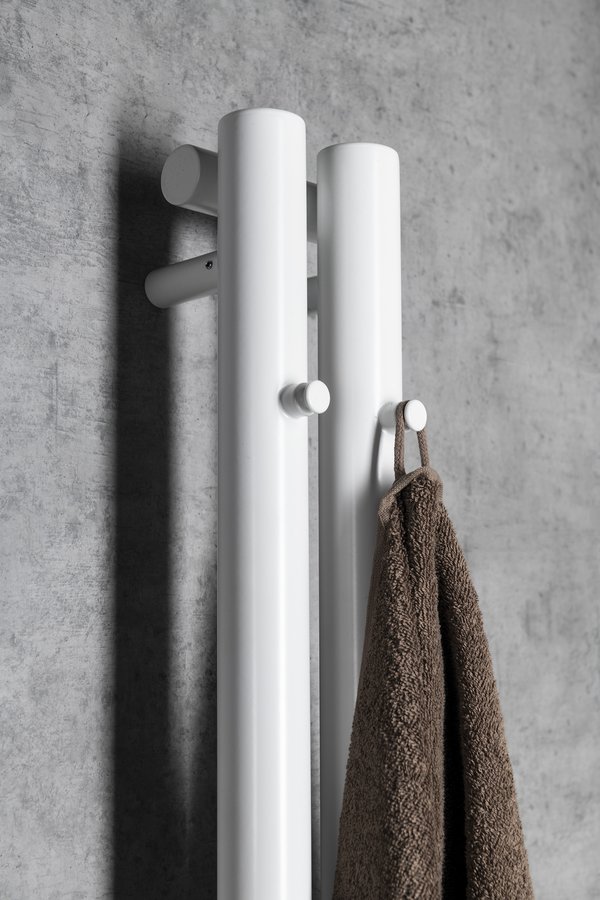 Sapho Pilon radiator 12,2x180cm wit mat