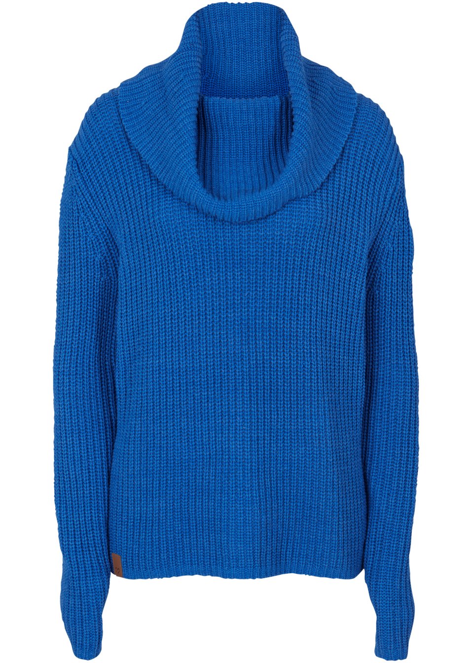 Pull en grosse maille avec col large
