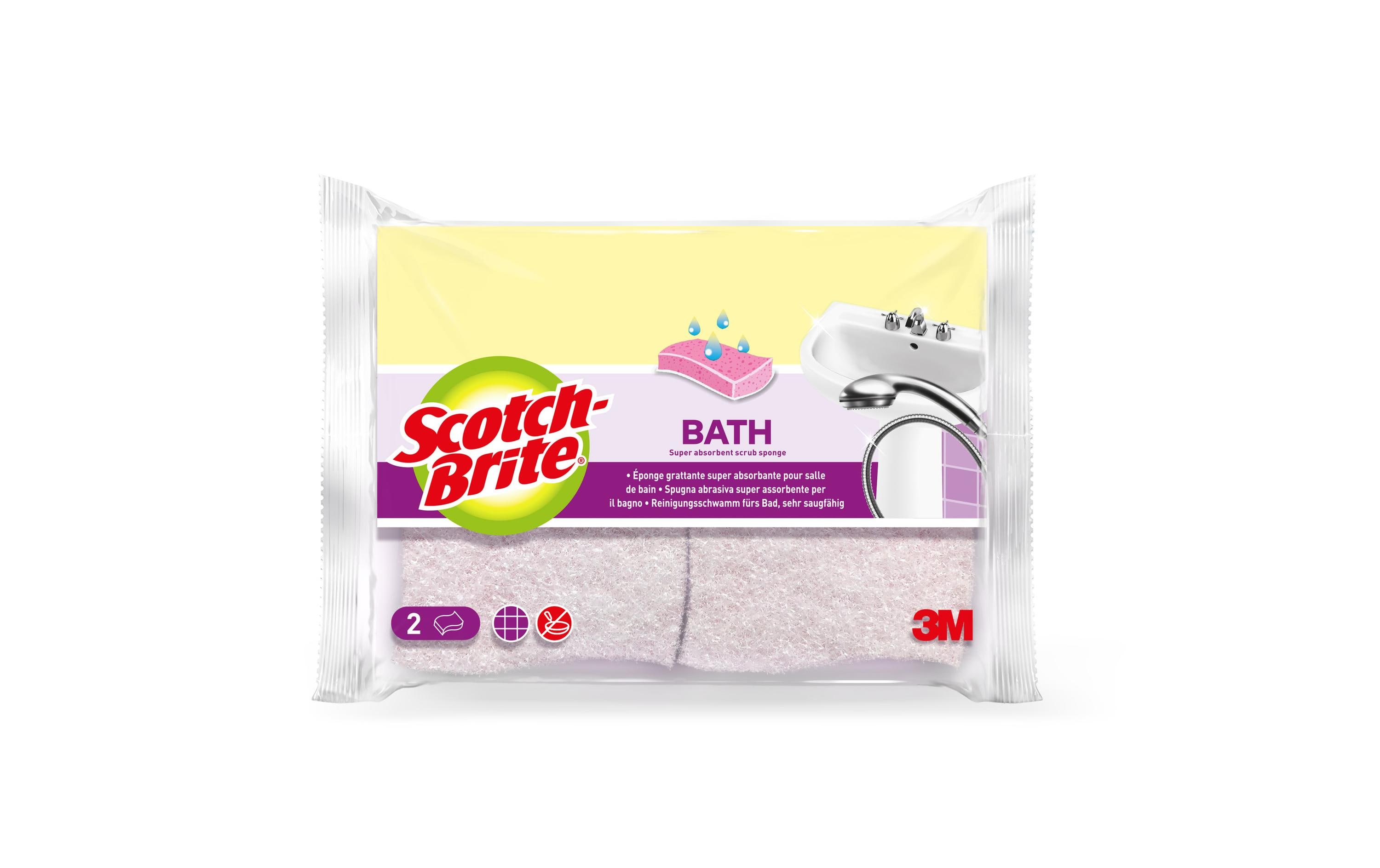 Schwamm Scotch-Brite Bad 2 StückReinigungsschwamm soft