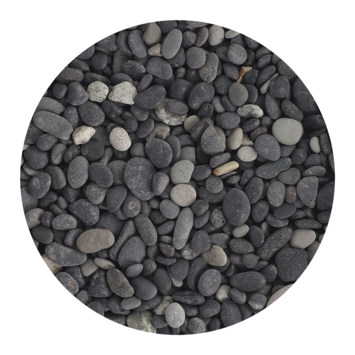 Stonewish Beach pebbles zwart 8-16 mm - zak á 25 kg