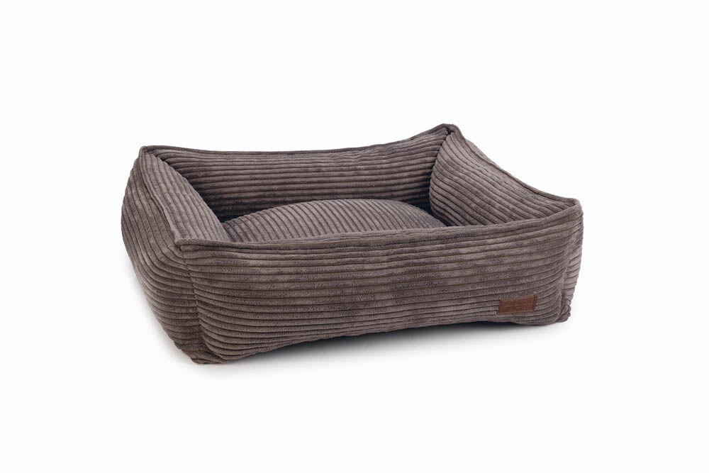 Designed by Lotte Ribbed - Hondenmand - bruin - 20x60x65 cm - S