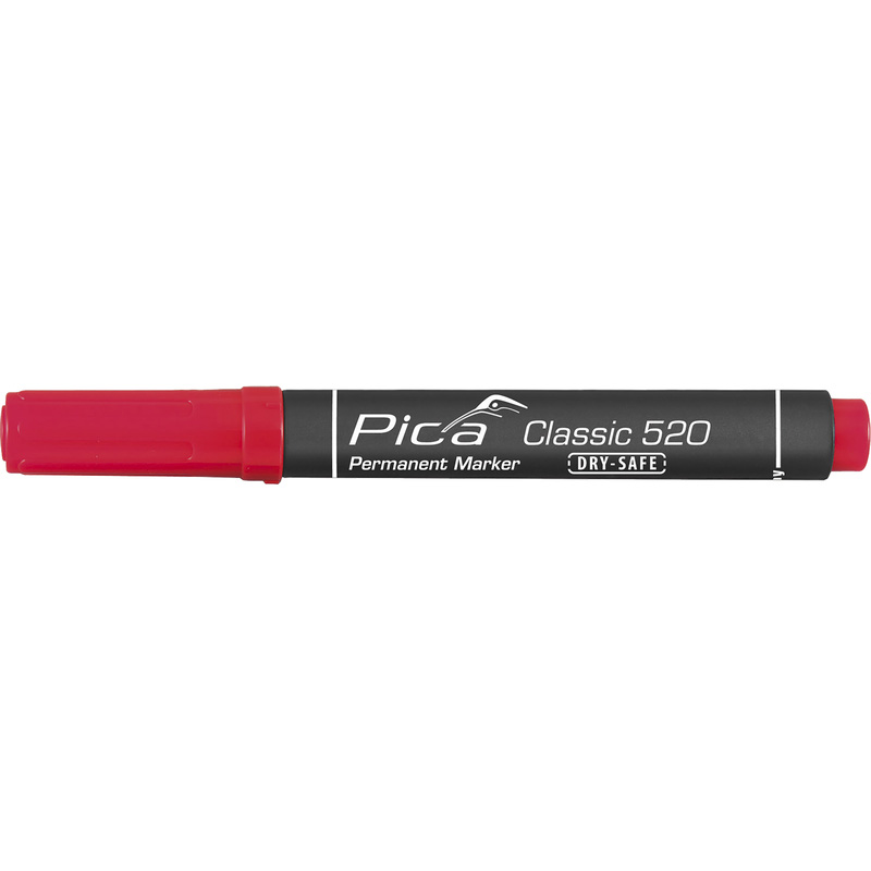 Pica Classic Permanent Marker 520/40 ronde punt rood
