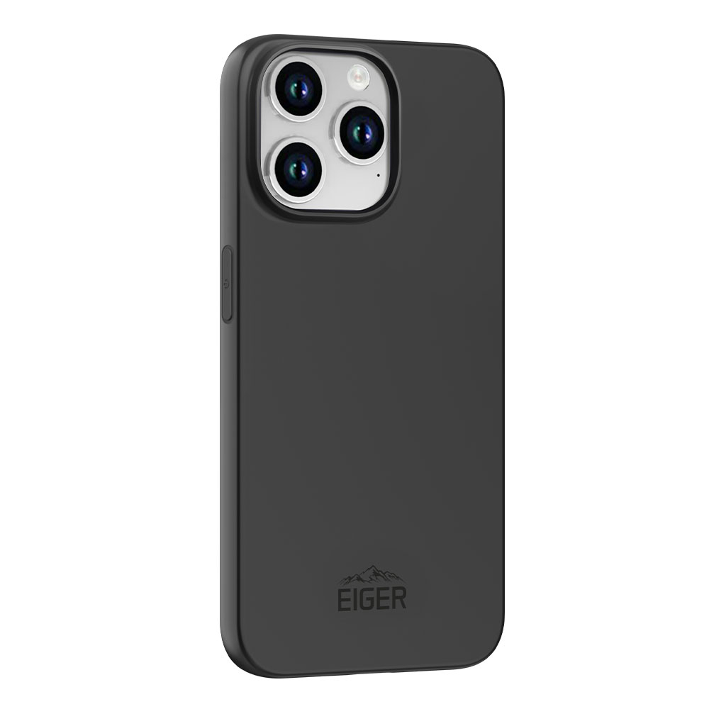 iPhone 15 Pro Max Grip Case Gummi Schutzhülle (EGCA00480) - Schwarz