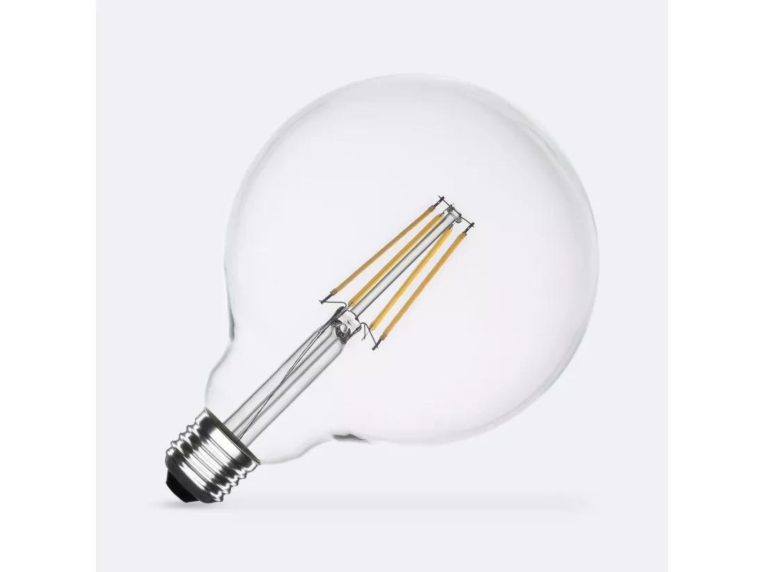 Ampoule LED Filament E27 8W 1055 lm G125 No Flicker 4000K Blanc neutre