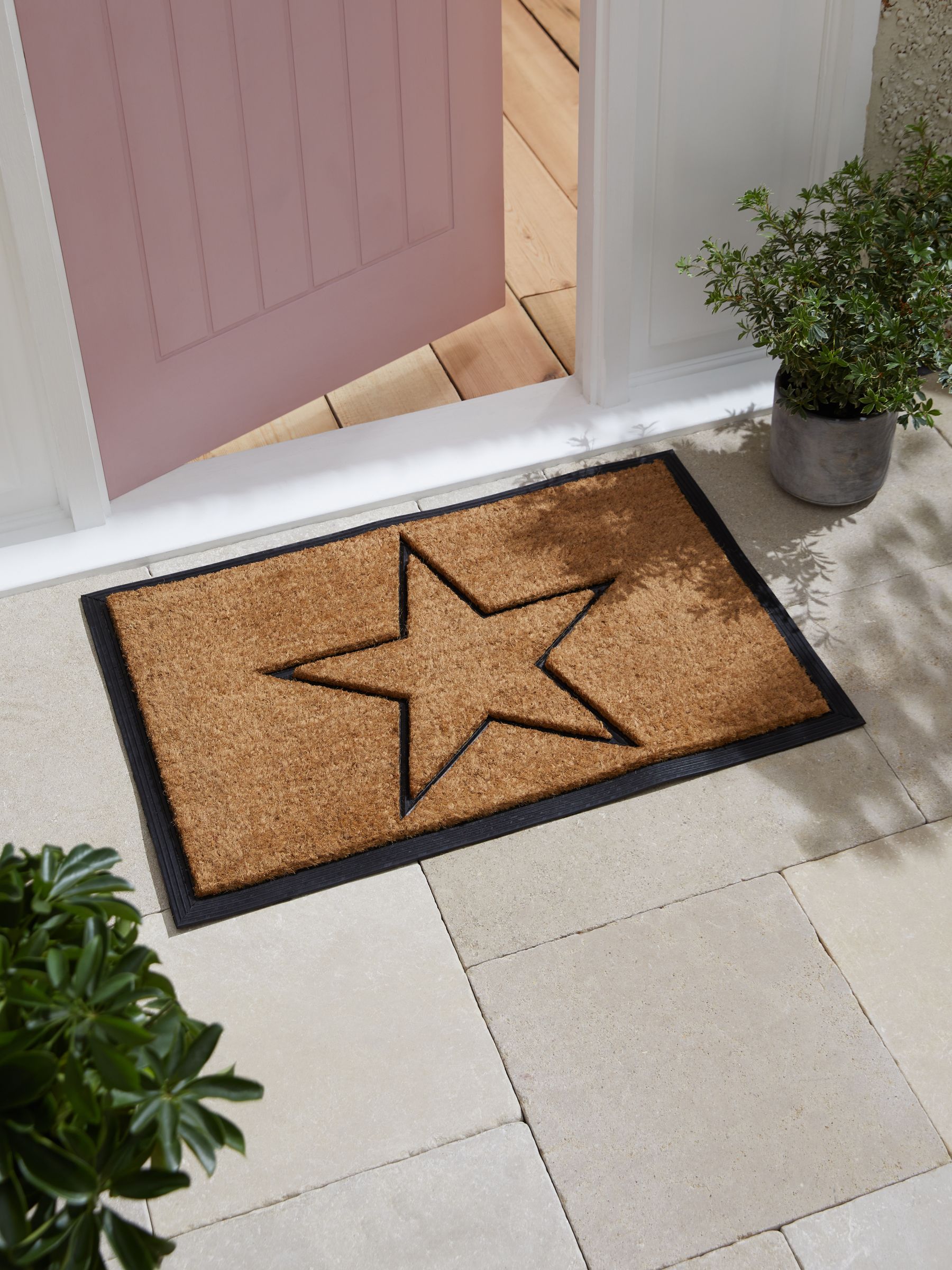 Star Motif Doormat