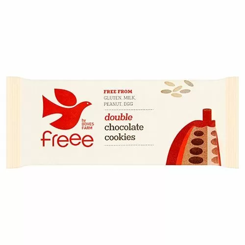 Doves Farm Double Chocolate Cookies Ø - 180 g.