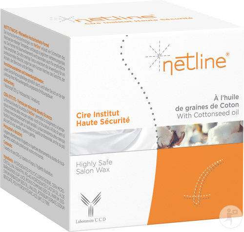 Netline Cire Institut Haute Sécurité À L'Huile De Graines De Coton 250gr