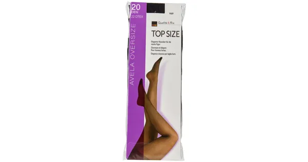 Avela Strumpfhose Top Size Noir 11 - 12