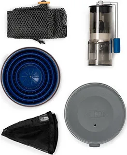 GSI Outdoors Goumet Pourover Java Set Grey