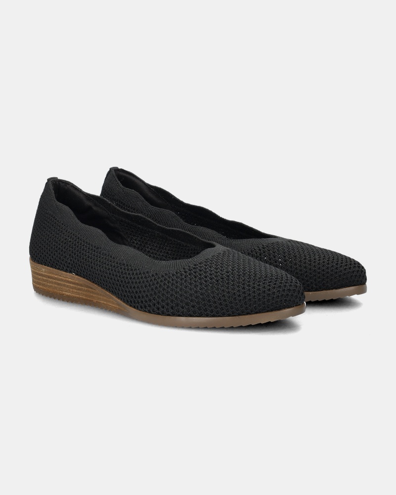 Skechers Cleo Sawdust Ballerinas & instappers  - zwart