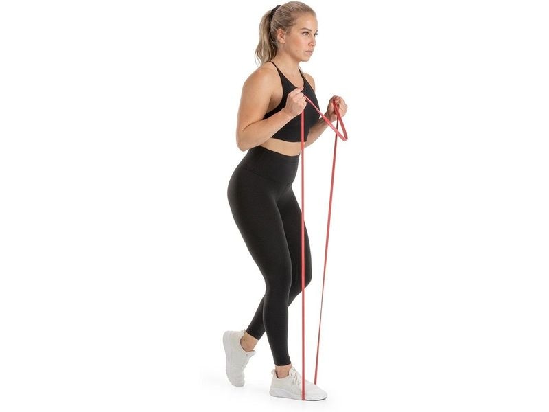 Gymstick Elastikband Power Band Rot, Leicht Fitnessband