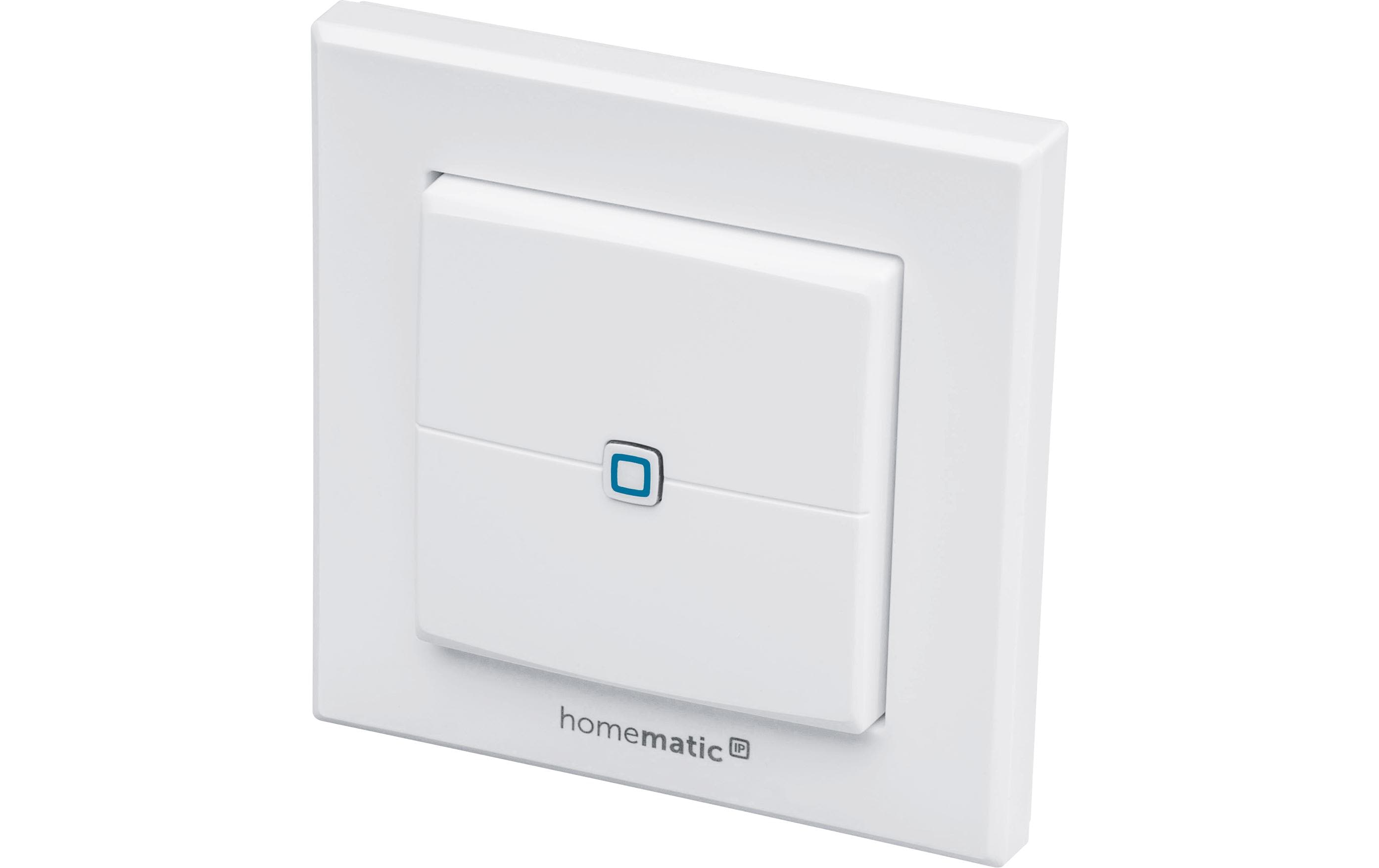 Smart Home Funk-Wandsender 2-fach«HomeMatic IP» Bedienelement, 2-fach, Aufputzmontage – HmIP-WRC2
