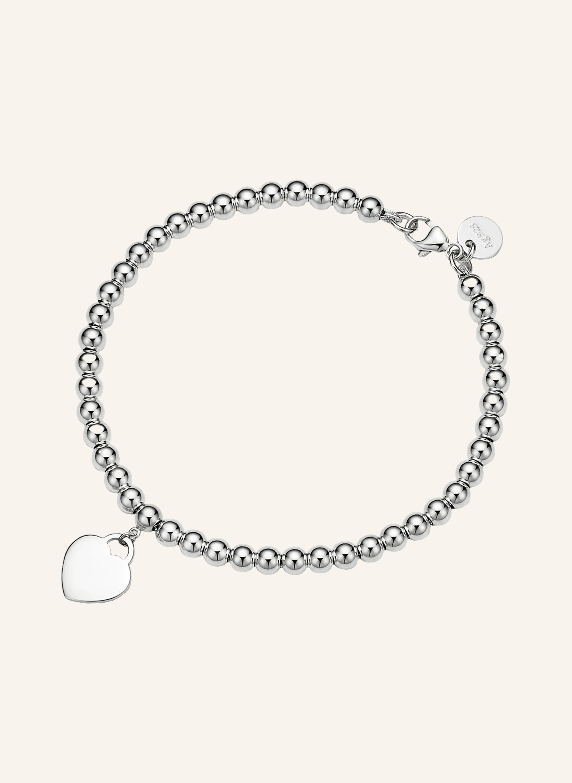 TIFFANY & Co. Armband RETURN TO TIFFANY™ aus Sterlingsilber mit einem Diamanten im runden Brillantschliff
