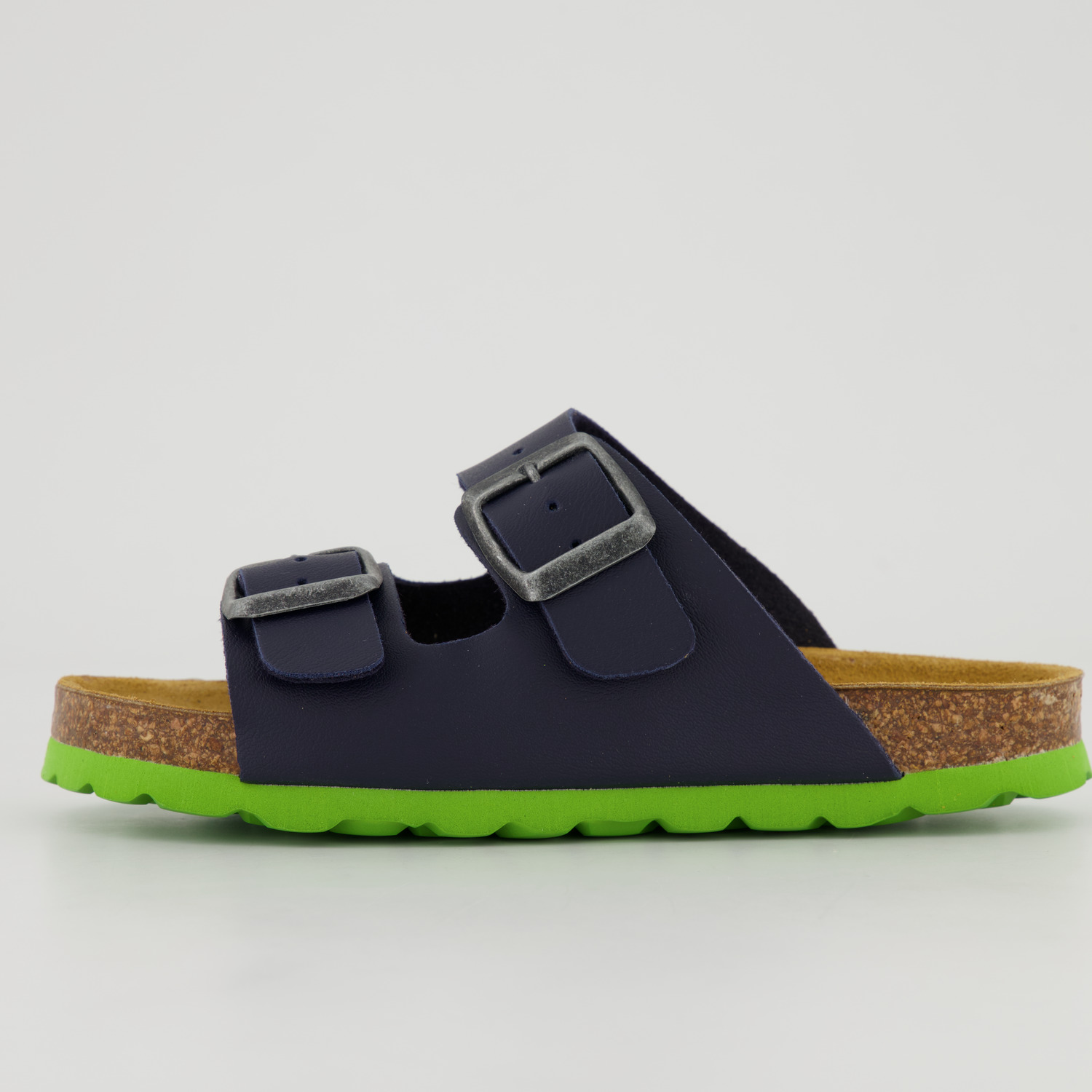 Longo Tieffußbett Pantolette,blau