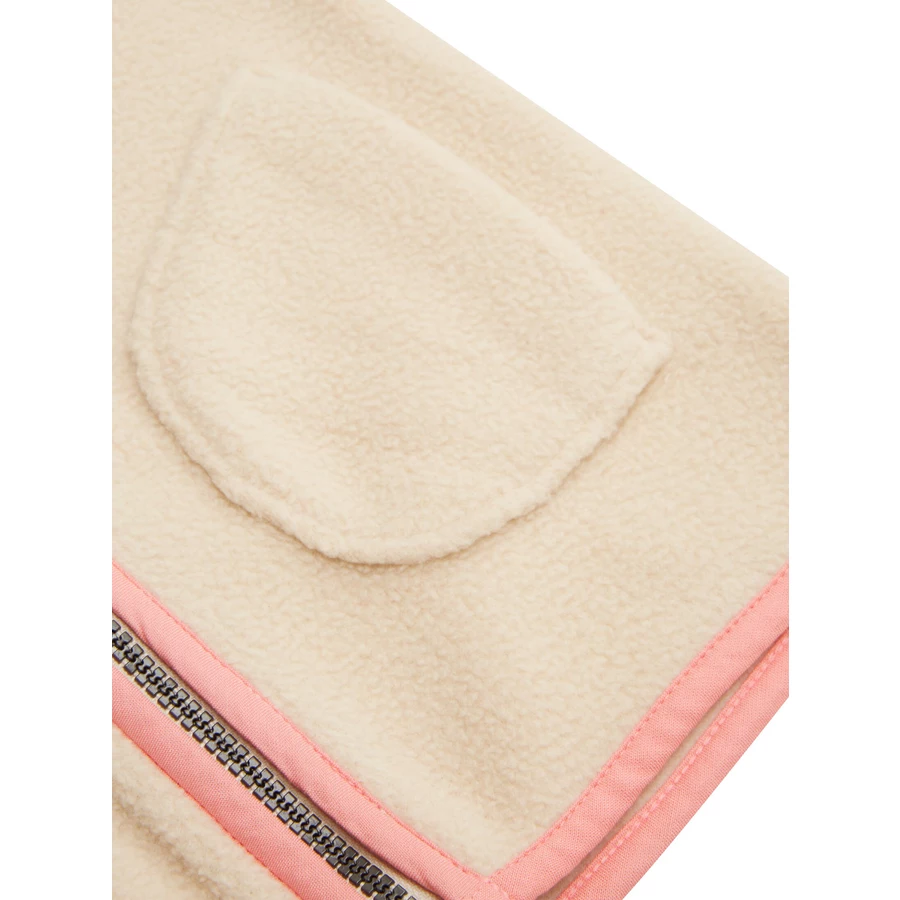 TOM TAILOR Sweatjacke Teddy Soft Light beige