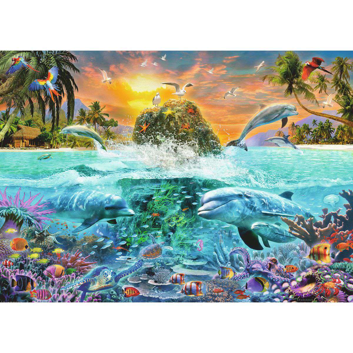 Ravensburger Spiel Die Unterwasserinsel
