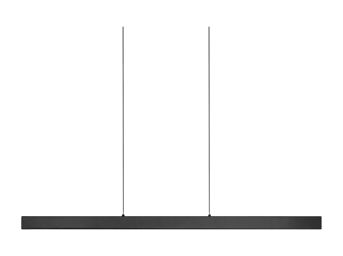 Lampe LED suspendue ARENAS Avec télécommande Noir