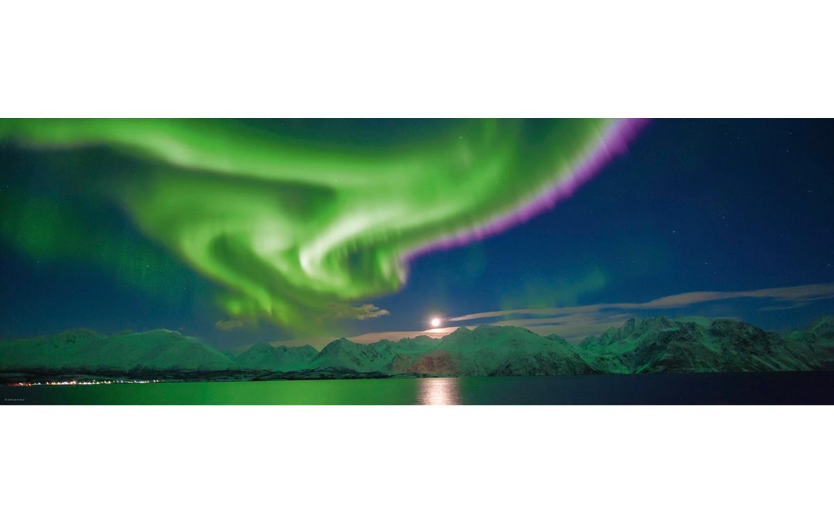 Puzzle Polar Light PanoramaPuzzle mit 1000 Teilen