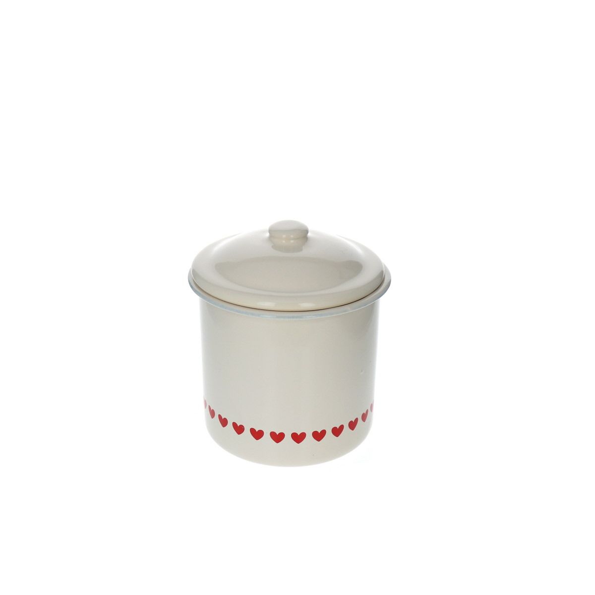 Lot de 3 boîtes métal cœur rouge Le petit Souk