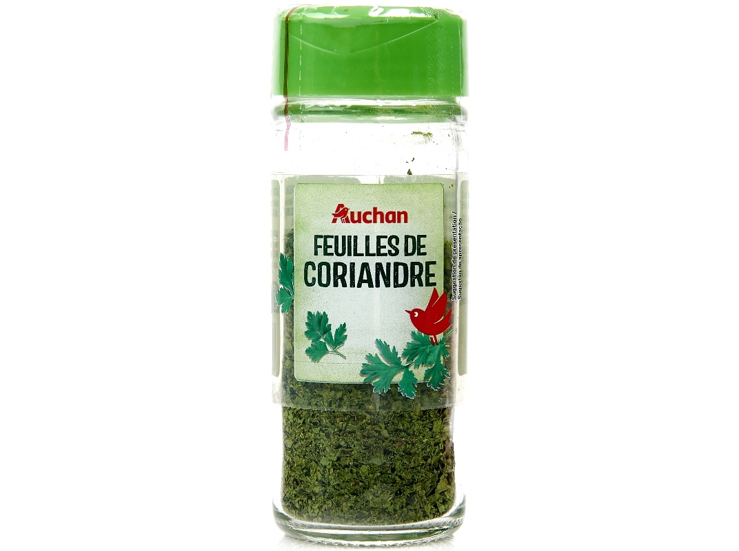 FOLHAS COENTROS AUCHAN PICADAS EM FRASCO 7G