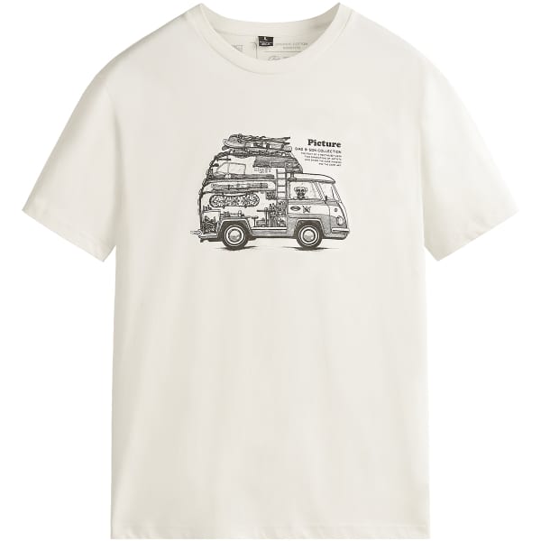 T-shirt PICTURE D&S DOGTRAVEL TEE NATURAL WHITE