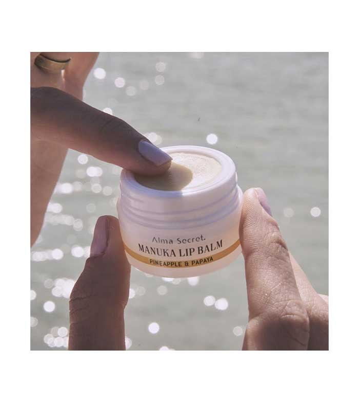 Alma Secret - Bálsamo Reparador para os Lábios Manuka Lip Balm - Abacaxi e Mamão