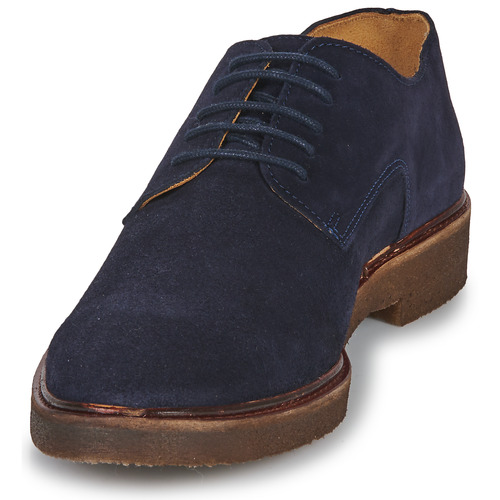 Selected - SLHLUKE SUEDE DERBY - Marine