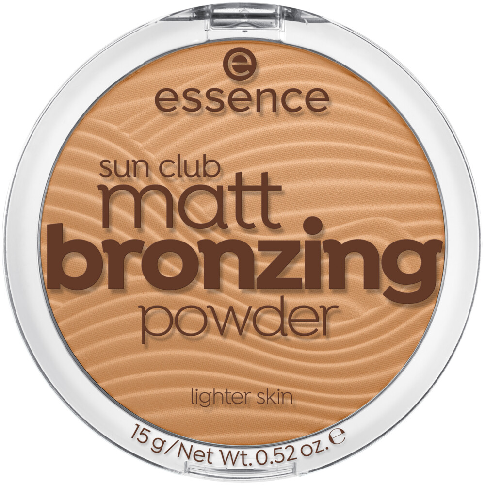 essence Sun Club Matt Bronzing Powder 01 Natural15 gr