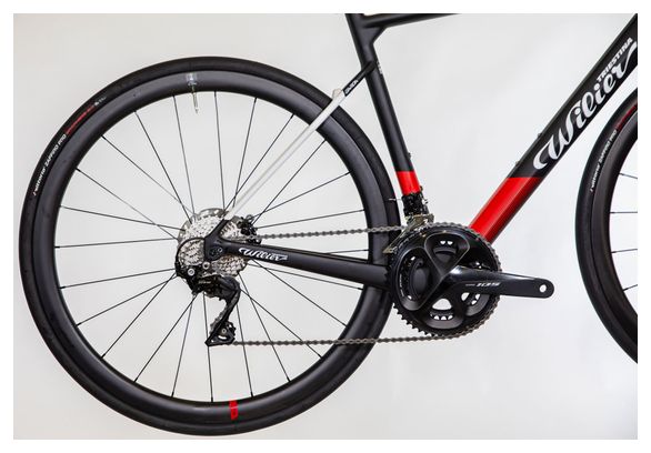 Vélo de Route Wilier Triestina Garda Disc Shimano 105 11V 700 mm Noir/Rouge