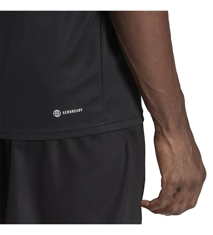 adidas Men Train Essentials Base 3-Stripes T-Shirt